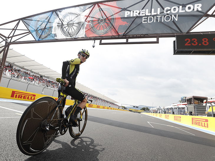 PIRELLIとワールドツアーチームMitchelton-SCOTTとの